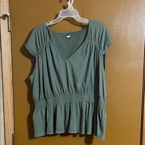 Green Women's Top